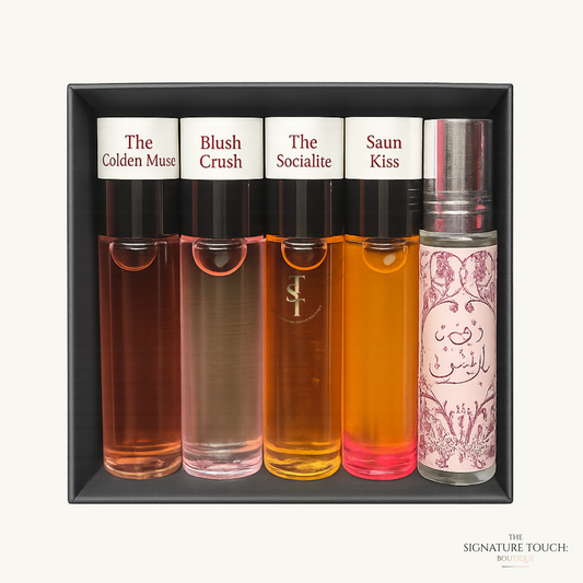 The Riviera Collection Roll On Body Oil Set